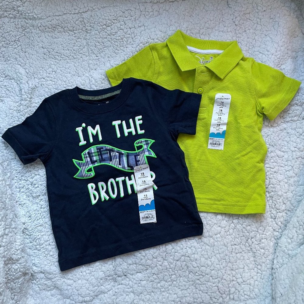 NWT Jumping Bean - Set of 2 boy shirts